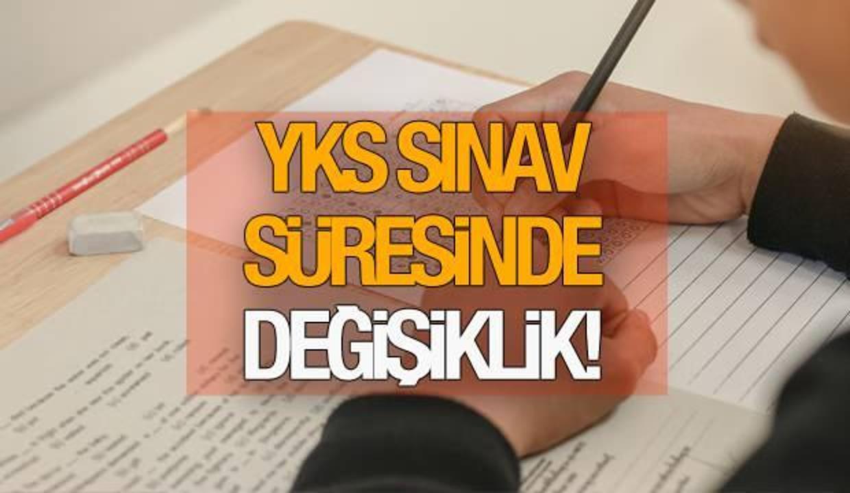 YKS sınavında flaş değişiklik! Geçen yıl 165 dakika süren TYT sınavı bu yıl 35 dakika…
