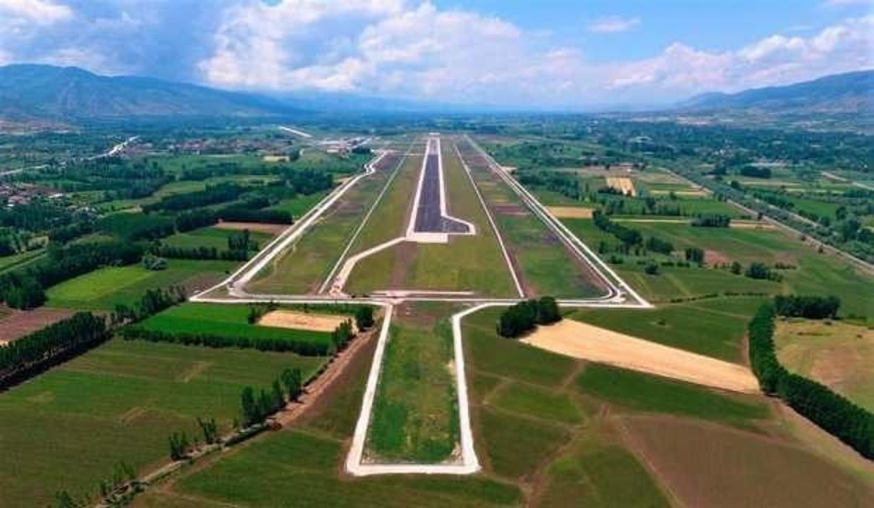 520 milyonluk dev yatırım havadan görüntülendi