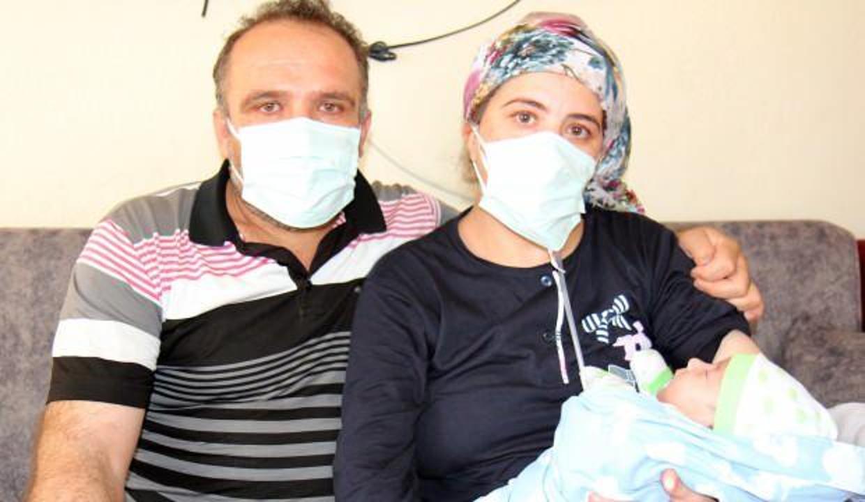 Hamileyken koronavirüse yakalandı, 1 ay sonra bebeğini kucağına aldı!