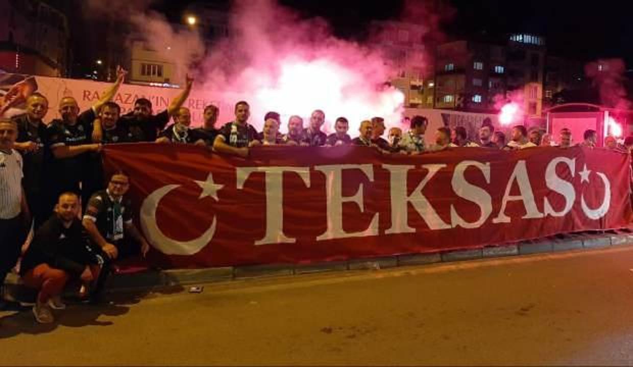 Bursaspor taraftarından Bakü'ye çıkarma!