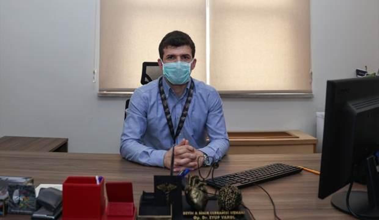 Anne karnında yaşam mücadelesi başlayan bebeğin en büyük şansı doktor babası oldu