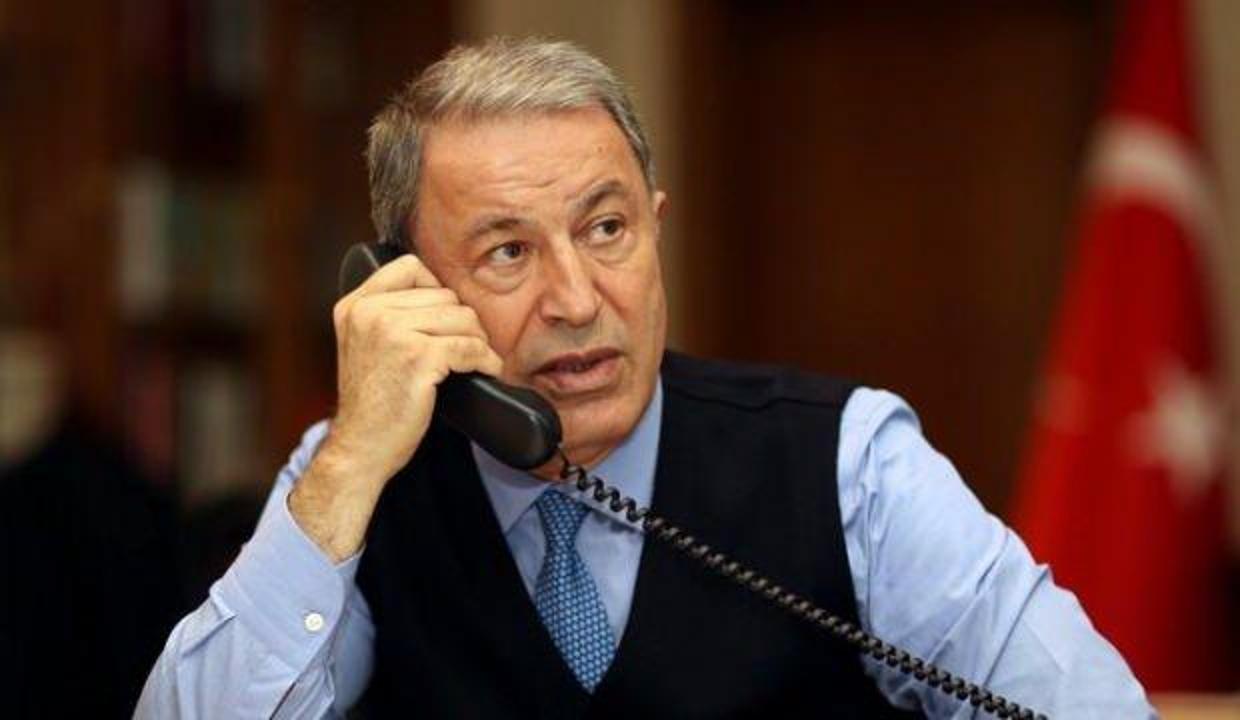 Milli Savunma Bakanı Hulusi Akar ABD'li mevkidaşı Auistin ile görüştü