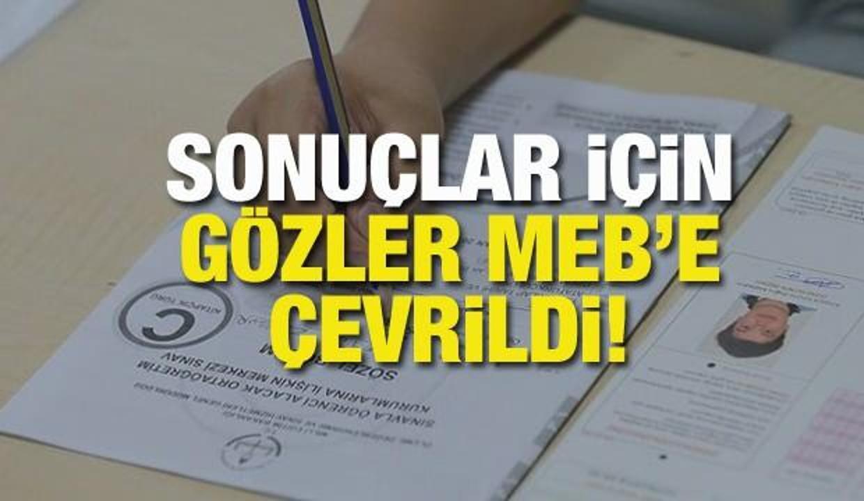 LGS sonuçları için MEB'den kritik tarih! 2021 LGS sonuçları ne zaman açıklanacak?
