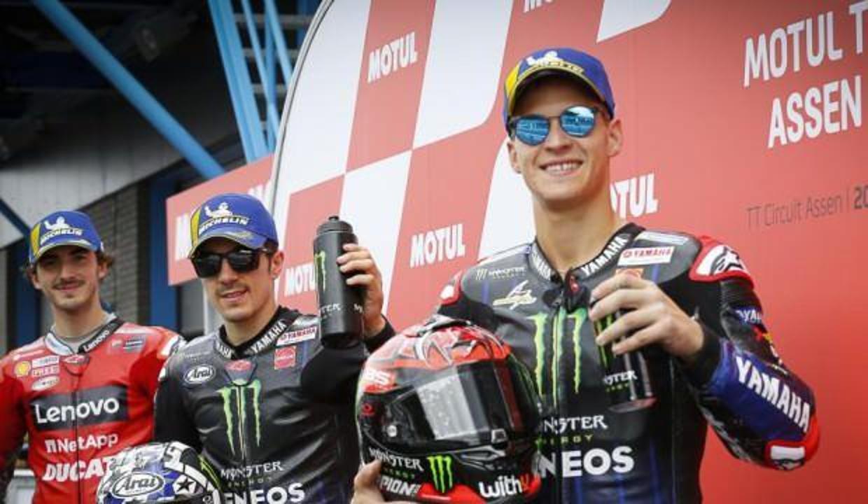 MotoGP Hollanda Grand Prix'sinde zafer Quartararo'nun