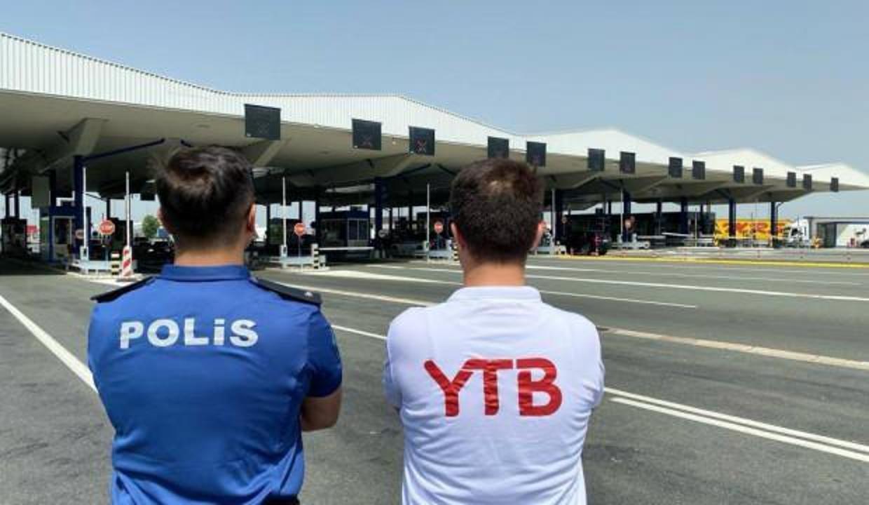 YTB, Avrupa'dan gelen gurbetçiler için Sırbistan kapısında