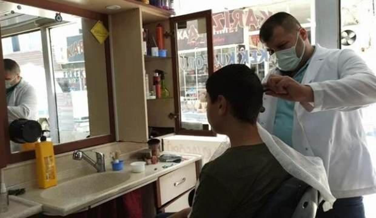 Berberlerde işler yarı yarıya düştü