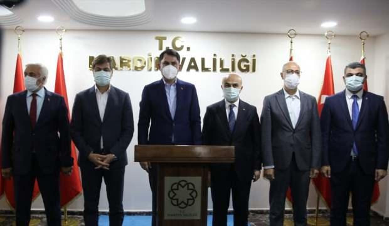 Bakan Kurum: Mardin'de 5 millet bahçesi yapıyoruz