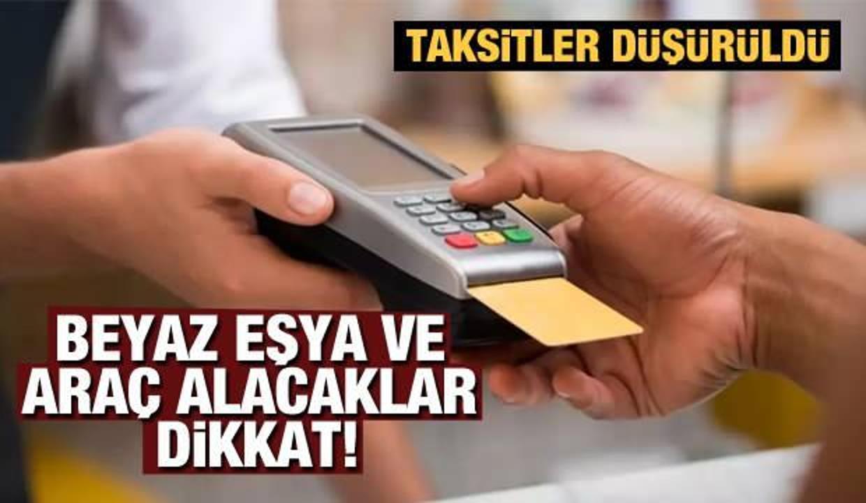 Taşıt Kredisi ve Kredi Kartı Taksit Sayıları düştü! İşte Kredi ve Kredi Kartı yeni Taksit sayıları