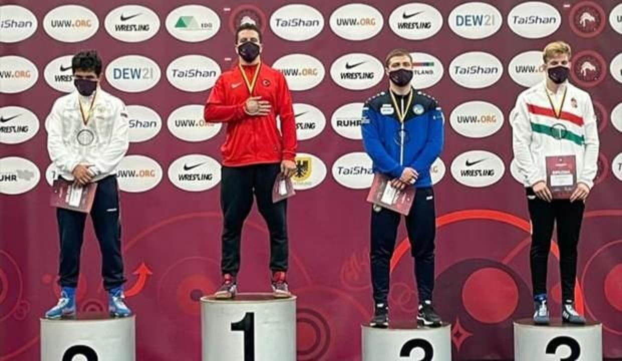 Polat Polatçı altın madalya kazandı
