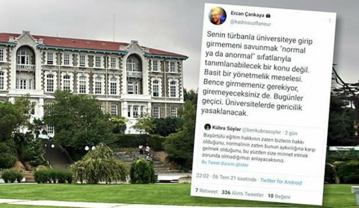Boğaziçili akademisyenin nefretinin dışa vurumu: Gericilik yasaklanacak