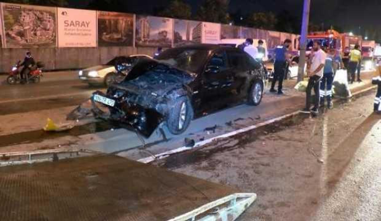 Beylikdüzü D-100 Karayolu'nda aynı yerde iki kaza: 5 yaralı