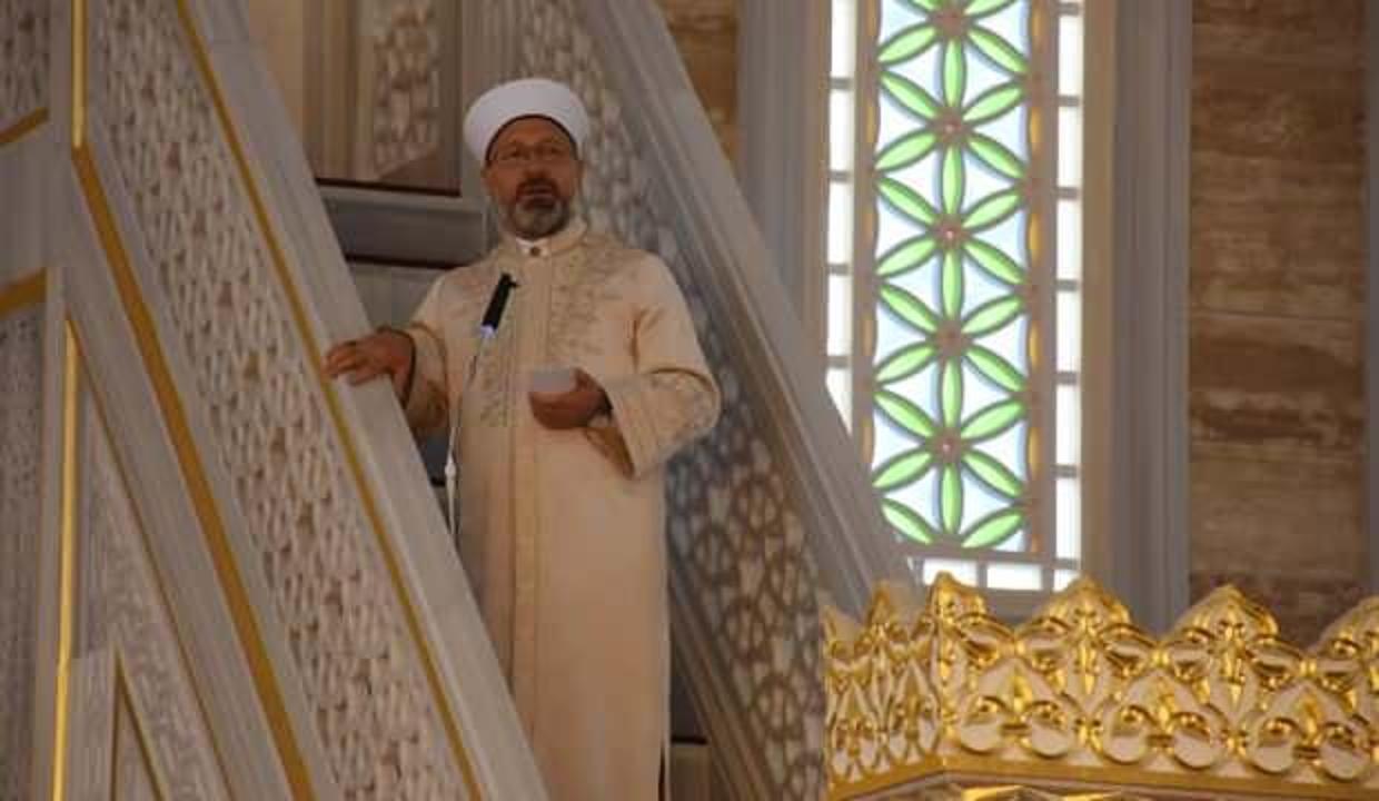 Diyanet İşleri Başkanı Erbaş'tan 'Ayasofya' paylaşımı