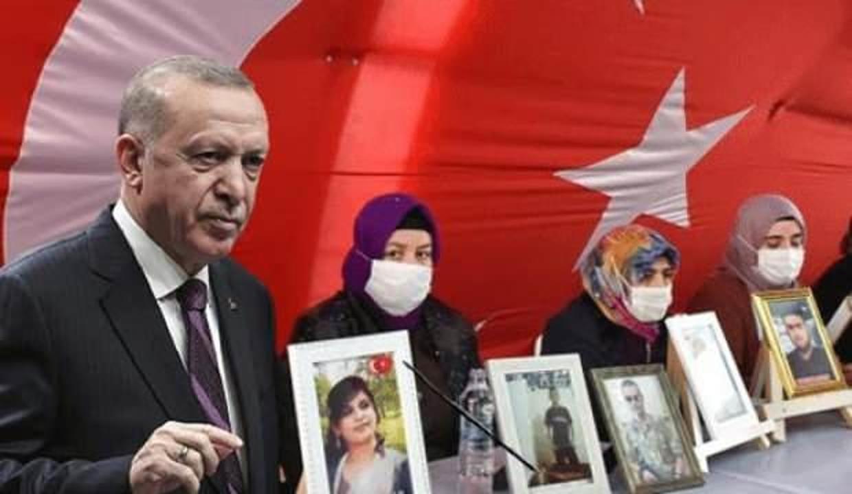 Diyarbakır'da evlat nöbeti tutan anneler heyecanla Başkan Erdoğan'ı bekliyor!