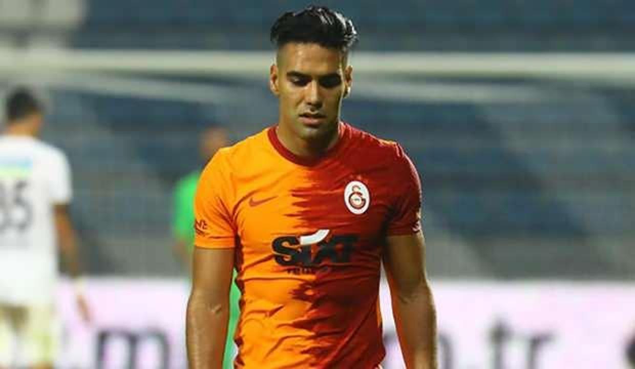 Falcao antrenmanda yer almadı!