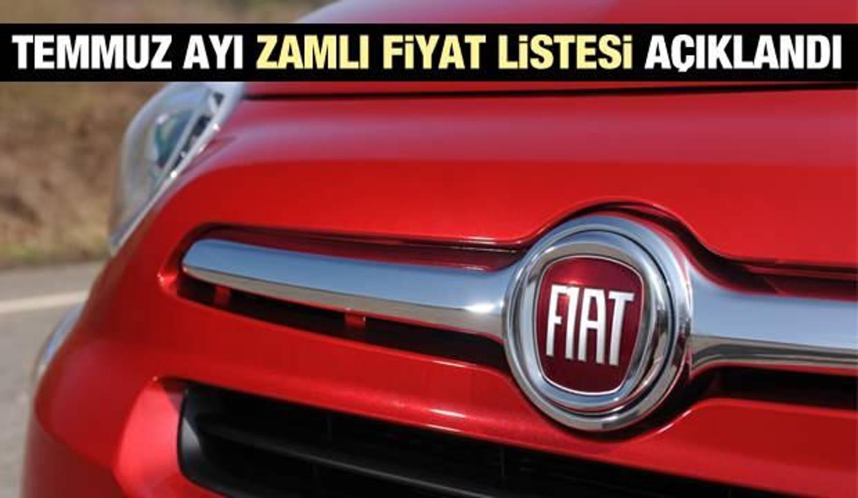 Fiat sıfır araç modellerinin yeni zamlı fiyatlarını açıkladı! Sıfır 2021 Model Egea Fiorino Doblo fiyat listesi