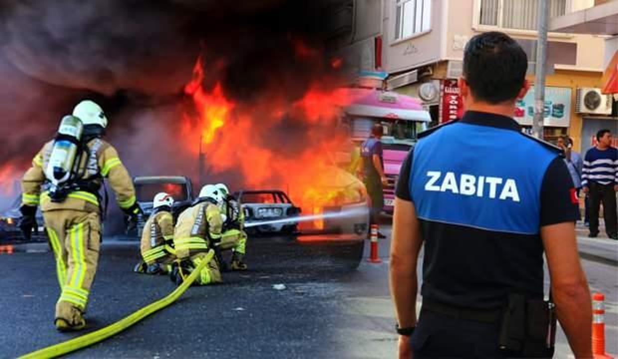 KPSS 70 puan ile 110 İtfaiye ve Zabıta memur alımı! Son başvuru yarın...