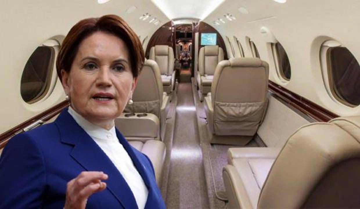 Özel uçakları satacağını söyleyen Akşener'in yolculuk sayısı şaşırttı