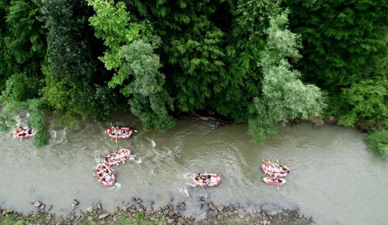 Türkiye'nin en uzun ve heyecanlı rafting parkuru