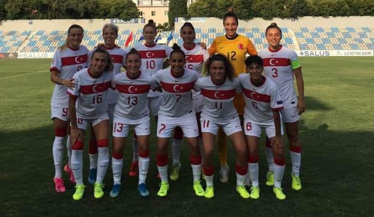 A Milli Kadın Futbol Takımı, Arnavutluk'u devirdi