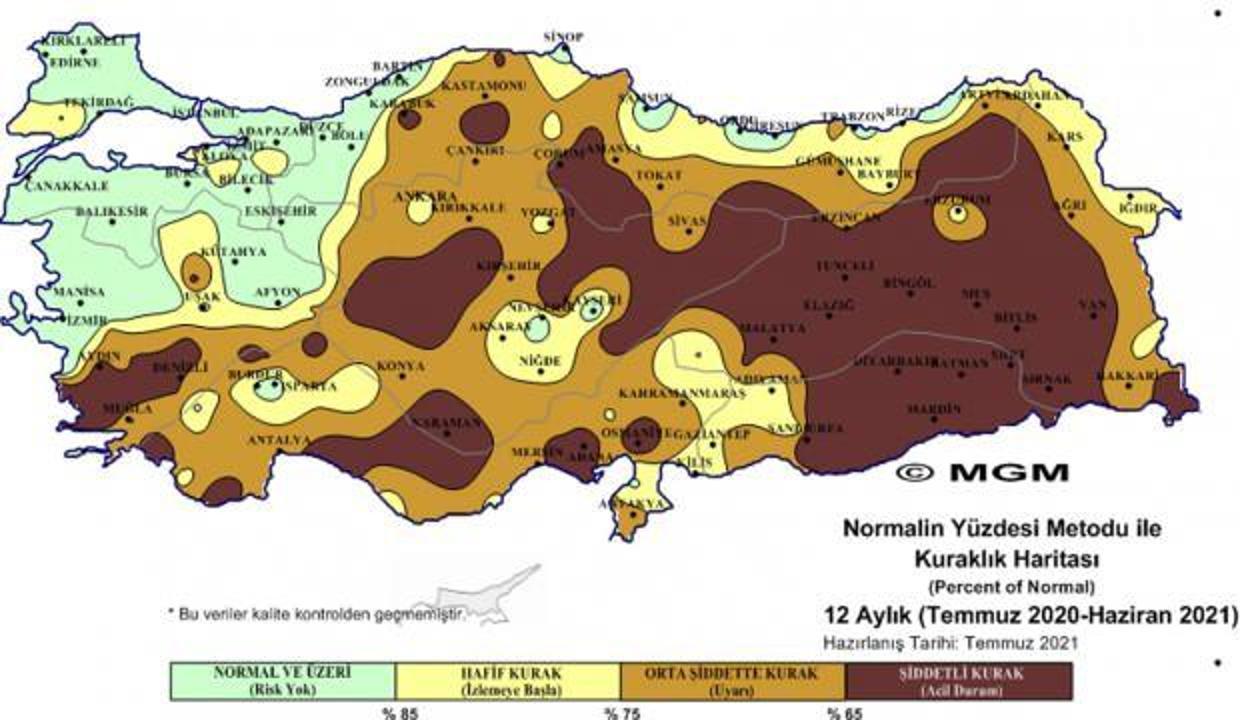 Meteoroloji son haritayı paylaştı! 'Olağanüstü' tehlike