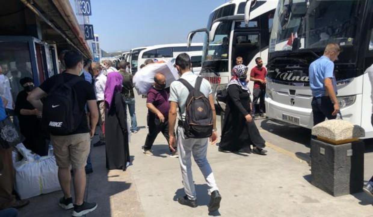 Otogarda yoğunluk başladı, erken rezervasyon öneriliyor