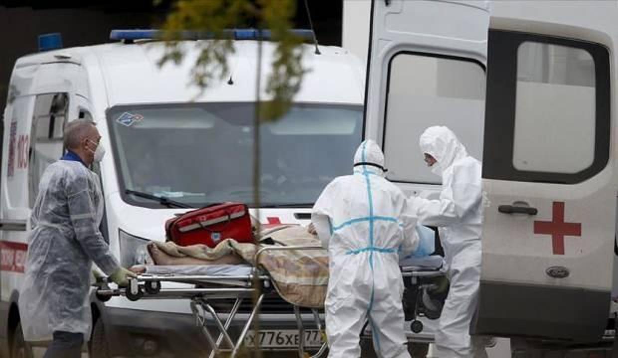 Rusya'da en yüksek" Kovid-19 kaynaklı ölüm sayısı kaydedildi