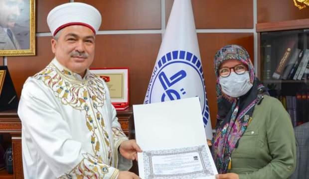 Hollandalı kadın tatile geldiği Nevşehir'de Müslüman oldu!