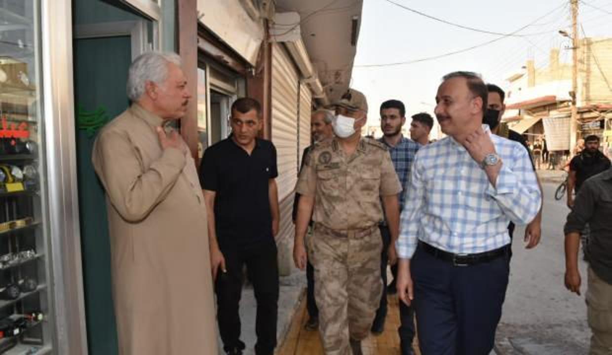 Vali Erin, Tel Abyad halkının yüzünü güldürdü