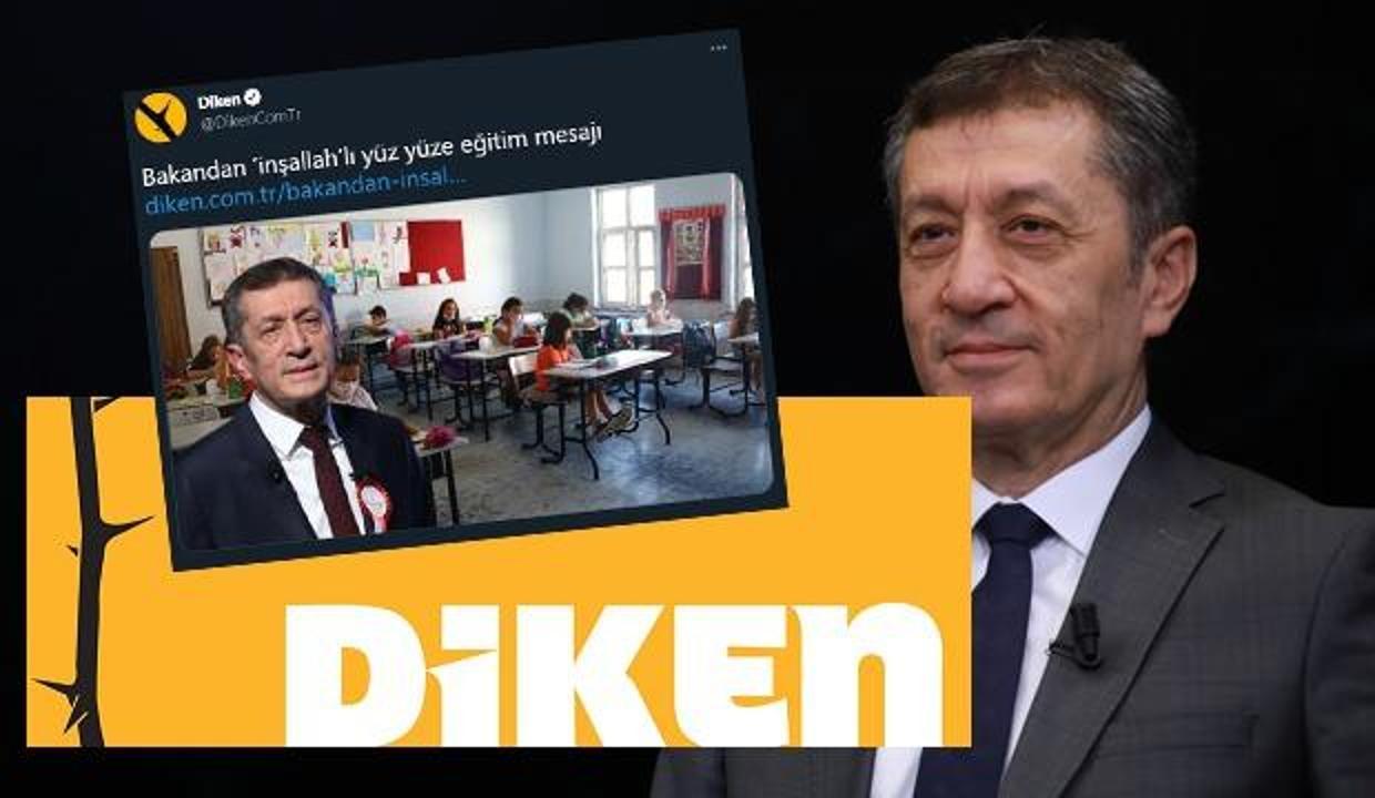 Bakan Selçuk'un yüz yüze eğitim açıklamasındaki 'inşallah' ifadesi Diken'i rahatsız etti