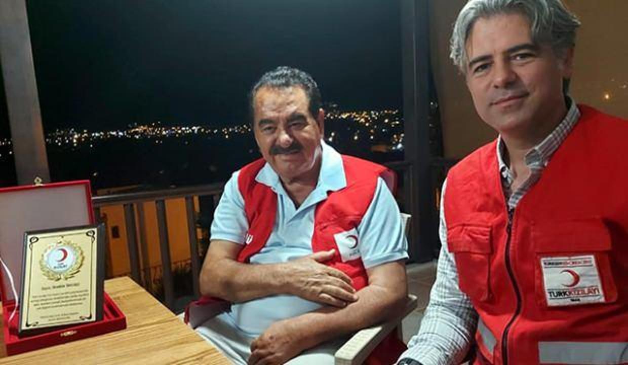 İbrahim Tatlıses'ten Kızılay'a kurban bağışı