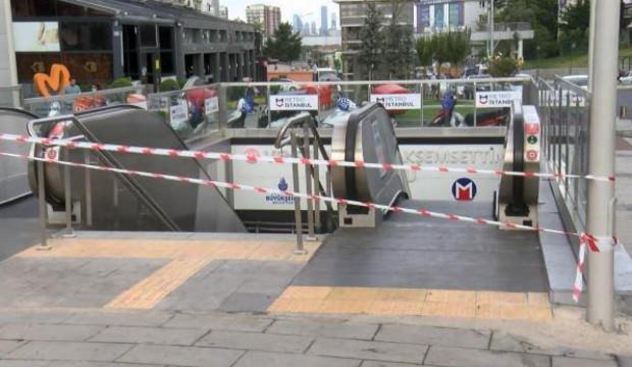 İstanbul'da metroda korkutan patlama!