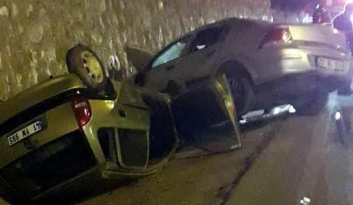 Samsun'da trafik kazası: 4 yaralı