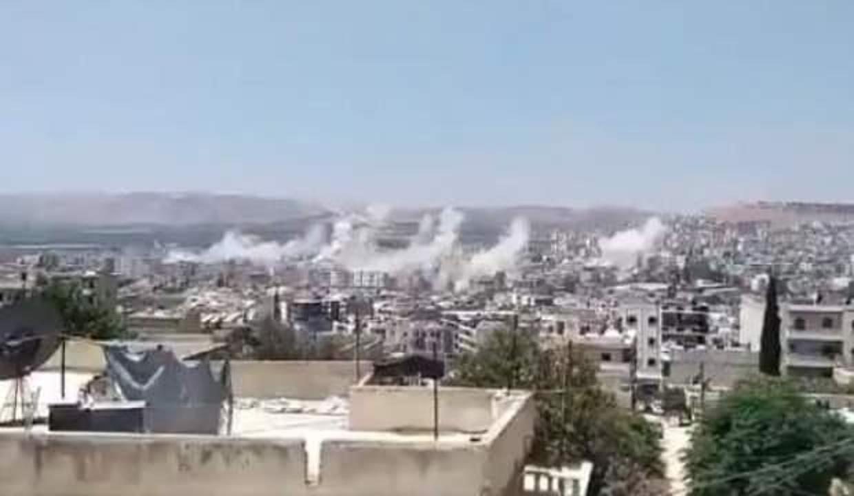 Terör örgütü PKK/YPG, Afrin'de sivillere saldırdı!