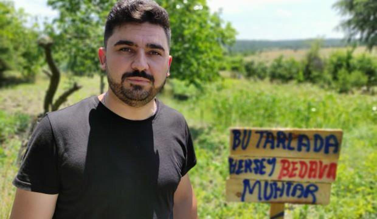 Tabelayı gören tarlaya koşuyor! Muhtarın inanılmaz başarısı
