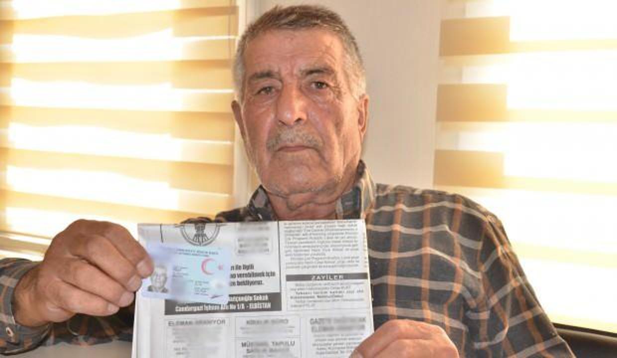 Kahramanmaraş'ta bir çiftçi kimliğini kaybetti, kabusu oldu!