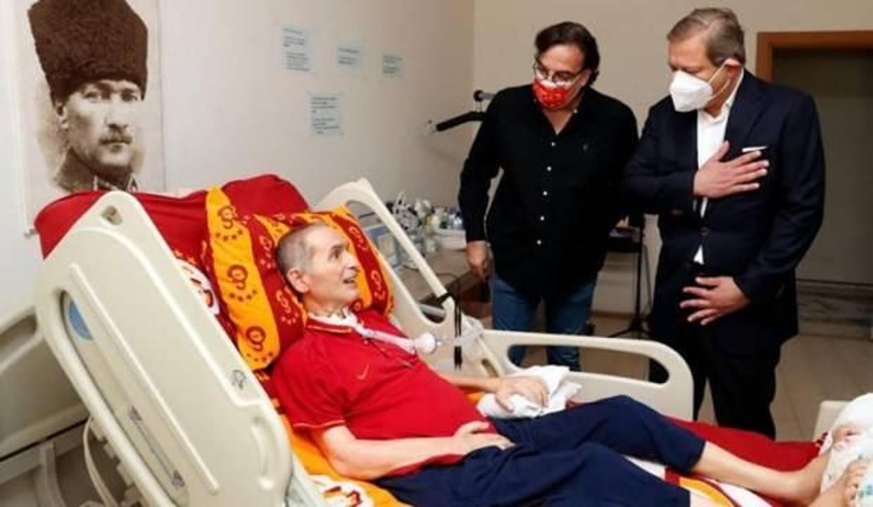 Burak Elmas, İlyas Tüfekçi'yi ziyaret etti