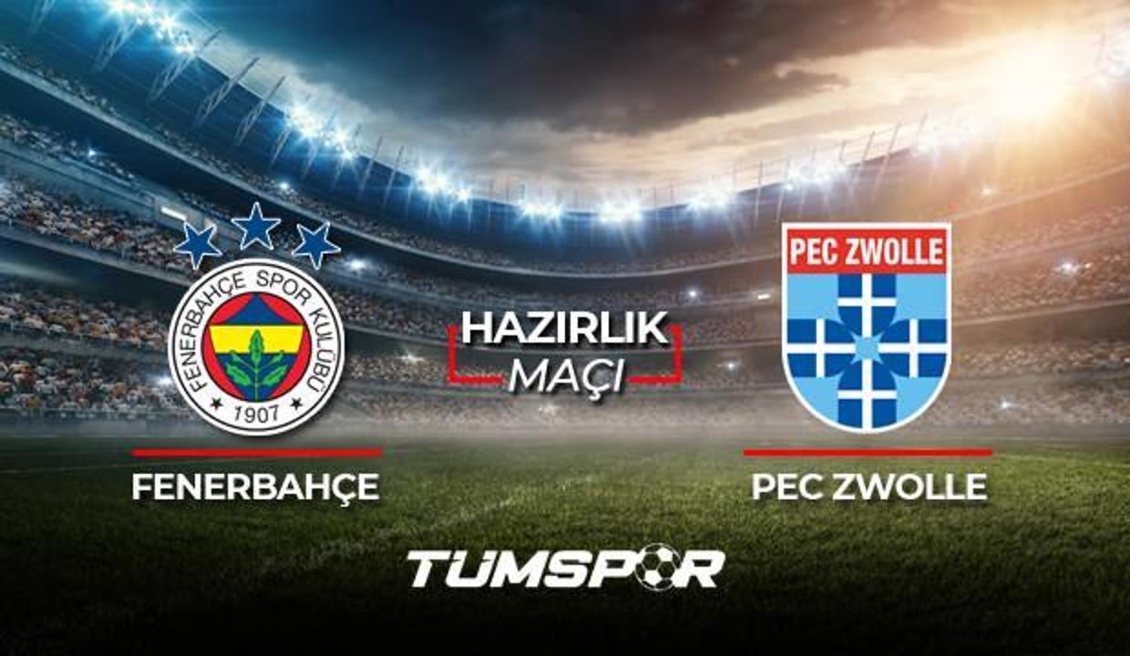 Fenerbahçe Zwolle maçı ne zaman saat kaçta hangi kanalda? FB Zwolle maçı muhtemel 11'leri!