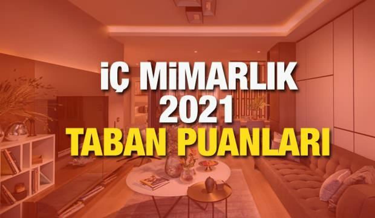 İç Mimarlık taban puanları 2021! Mimarlık bölümü kontenjanları ve başarı sıralamaları