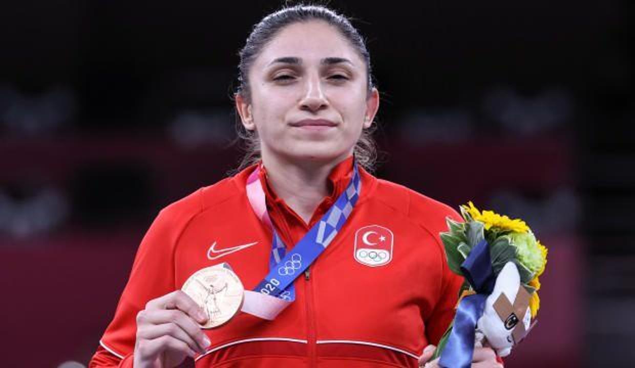 Merve Çoban'dan bronz madalya!