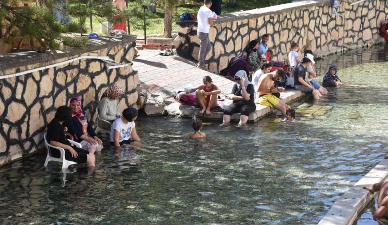 Sivas'ın dünyaca ünlü Kangal Balıklı Kaplıcası