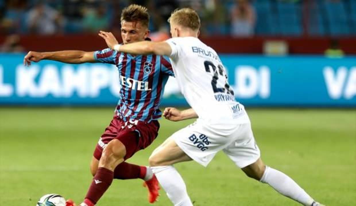 Trabzonspor tur şansını Norveç'e bıraktı!