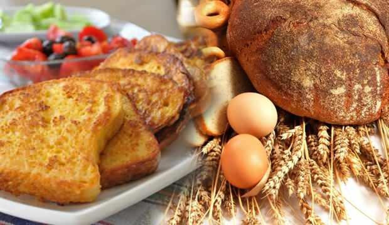 Yumurtalı ekmek nasıl yapılır? Fırında yumurtalı ekmek tarifi...