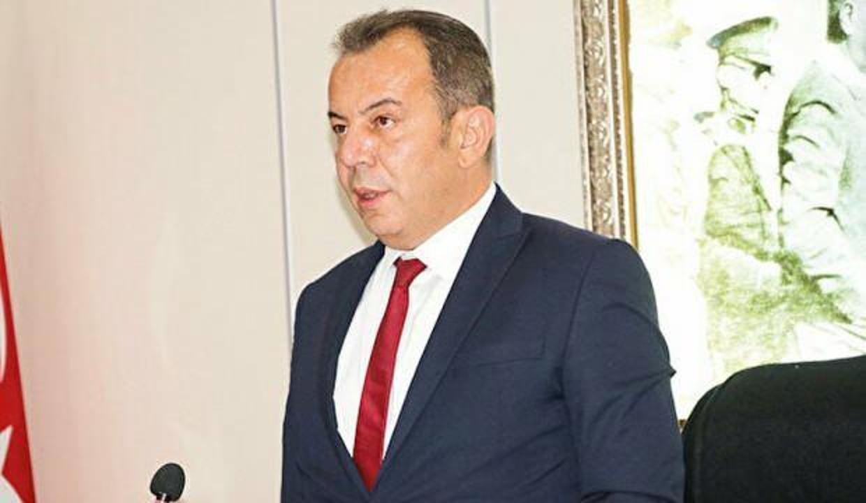 Tanju Özcan kaldırımları mültecilere yaptırmış