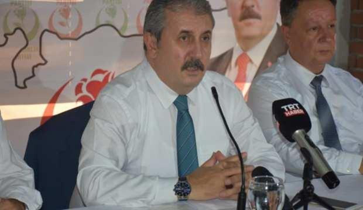 BBP lideri Destici: Hainler yangınlarda yine kendini gösterdi