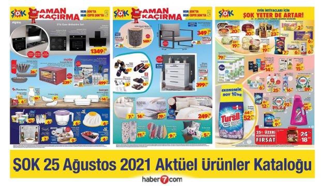 25 AĞUSTOS ŞOK AKTÜEL ÜRÜNLER KATALOĞU
