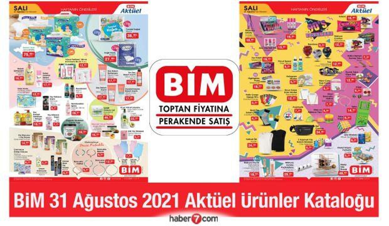 BİM 31 Ağustos Aktüel Kataloğu! Kişisel bakım ve temizlik ürünlerinde kampanya