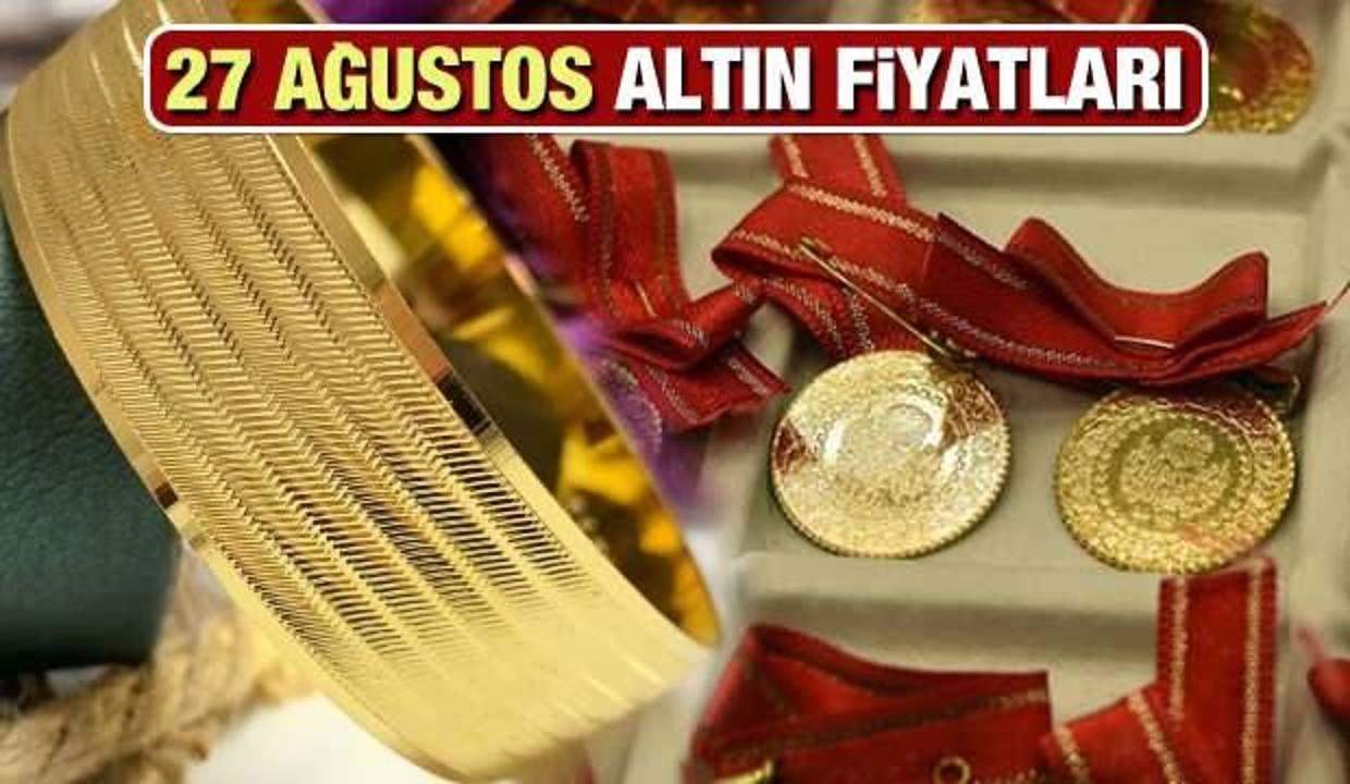 Altın fiyatlarında düştü! 26 Ağustos Gram Altın, Çeyrek Altın, Bilezik Canlı Altın fiyatları - Vimarsana News