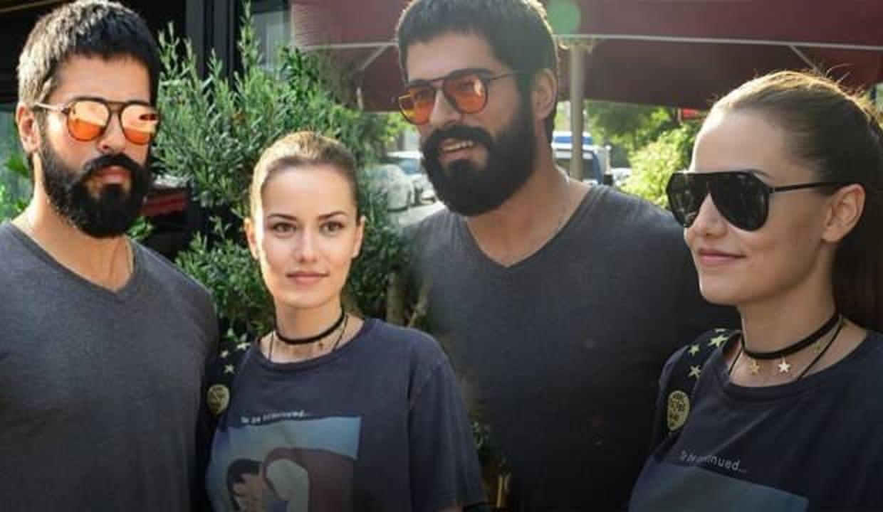 Burak Özçivit ve Fahriye Evcen çiftinden dikkat çeken karar! 2 kişi birden bakacak...
