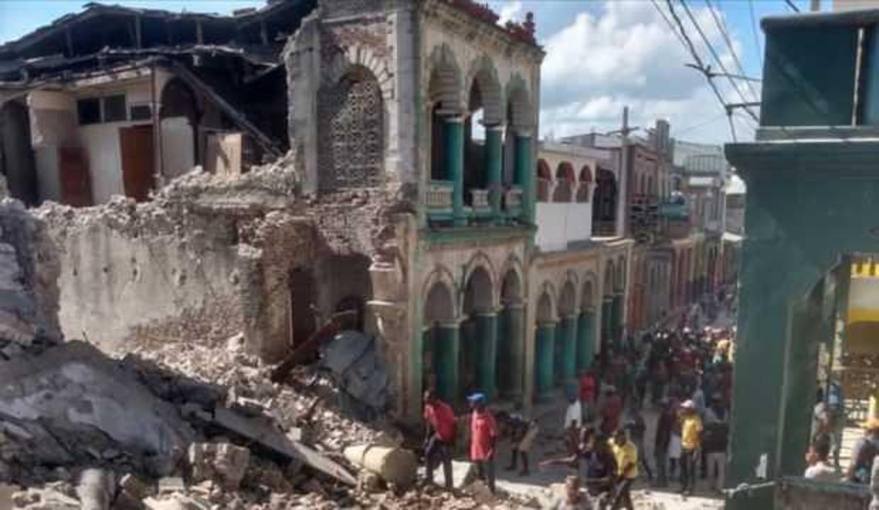 Haiti açıklarındaki depremde ölenlerin sayısı 2 bin 207'ye yükseldi