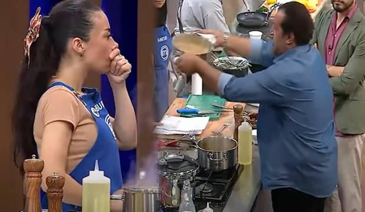 MasterChef Türkiye'de hataların ardı arkası kesilmiyor! Onu görünce tencereyi alıp götürdü
